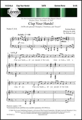 Clap Your Hands! SATB choral sheet music cover